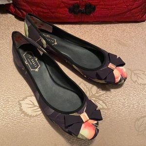 Floral Ted Baker Chic Flats 